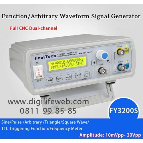 FY3200S 6MHz Digital DDS 2-Channel Arbitrary Function Signal Generator W3Y2 