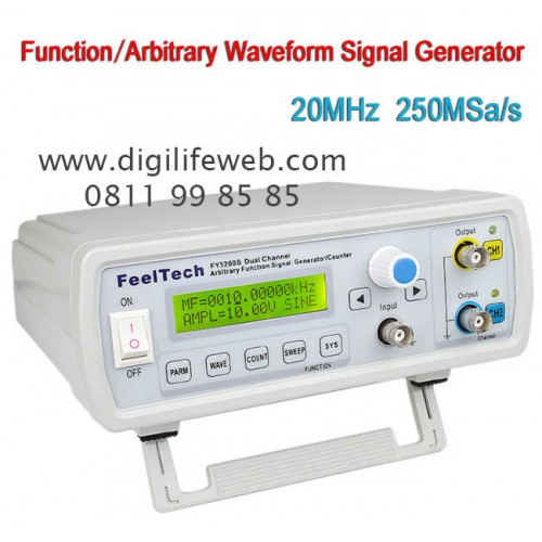 FY3200S 20MHz Digital DDS 2-Channel Arbitrary Function Signal Generator 