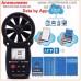 Anemometer With Mobile App Android IOS HoldPeak HP-866B-APP