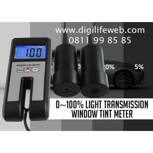 VTSYIQI Digital Handheld Window Tint Tester Gauge Light Transmission Meter WTM1100