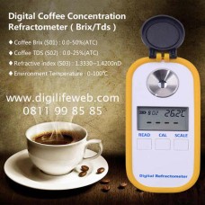 Digital Coffee Refractometer Brix 0-50% TDS 0-25%