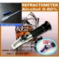 Refractometer Alcohol 0-80%