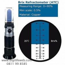 Refractometer Brix 0-90%