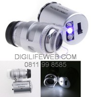 Loupe 60x Microscope with LED