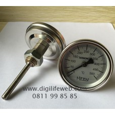 Bimetal Thermometer 0 - 500 Celcius BT10