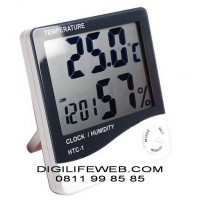 Hygrometer Thermometer Clock
