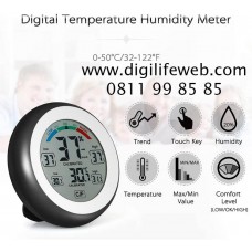Magnet Touch Screen Thermometer Hygrometer TH25